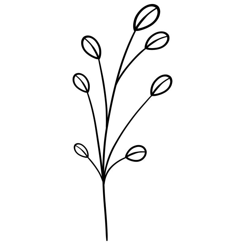 simple Wildblume
