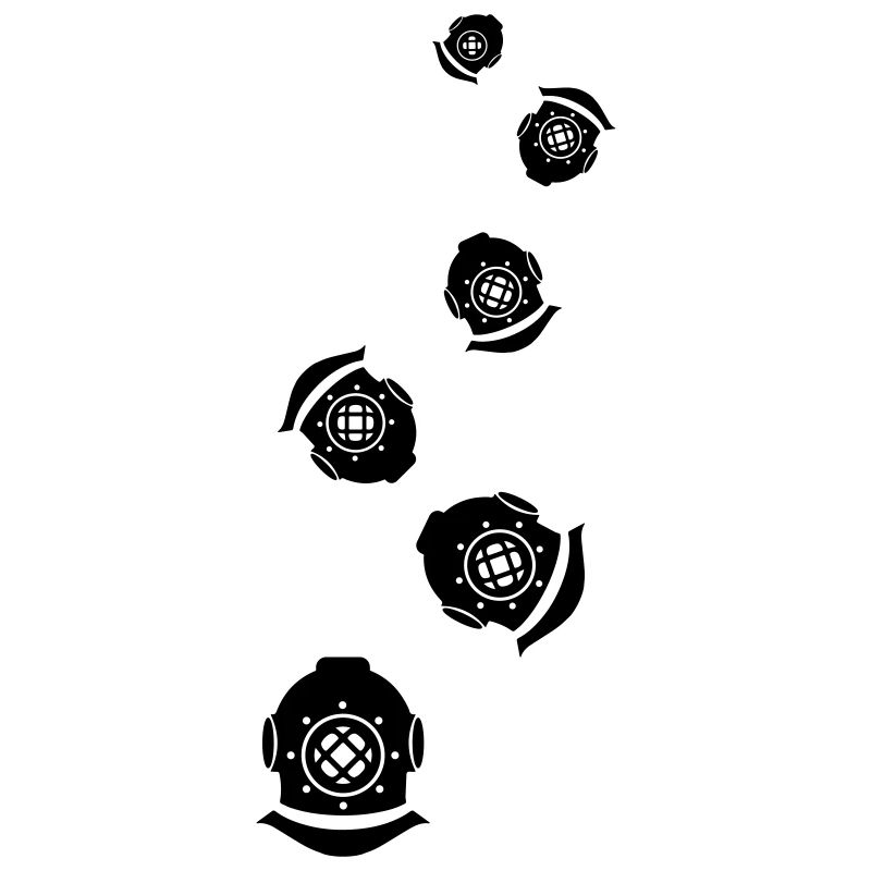 Apnoe Tauchen symbol
