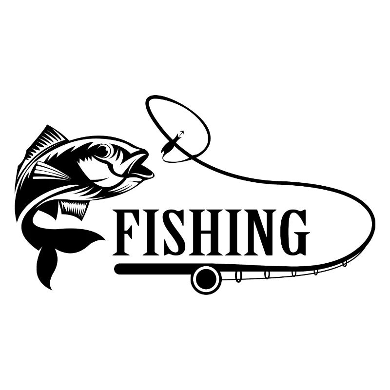 Conception de pêcheur et de pêcheur