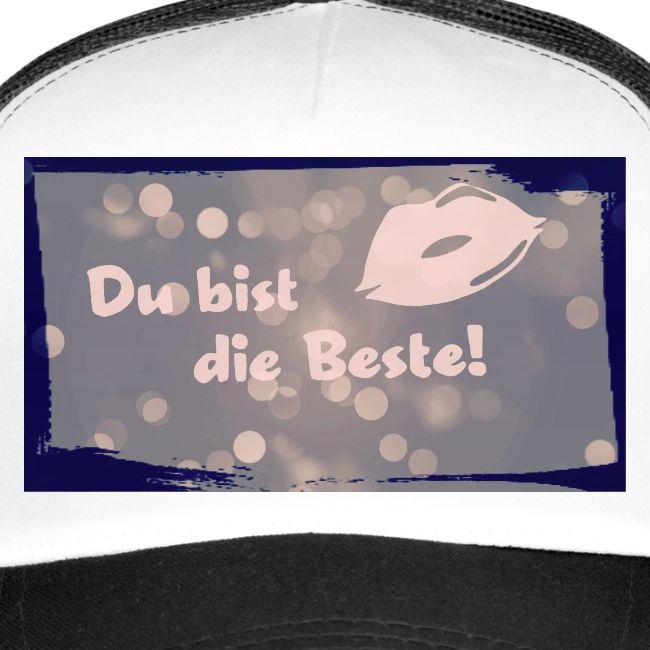 Du bist die Beste! Symbol und Muster