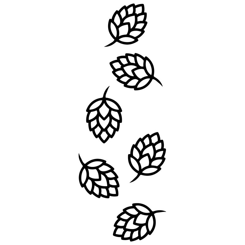 Hops Buds Barley Symbol