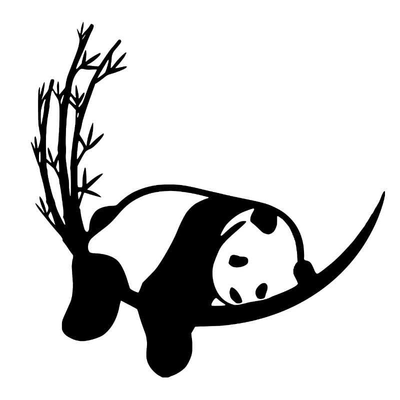 Panda Bamboo Chilling
