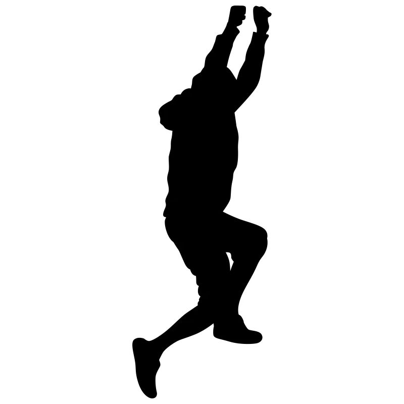 Man silhouette Silhouette vector design