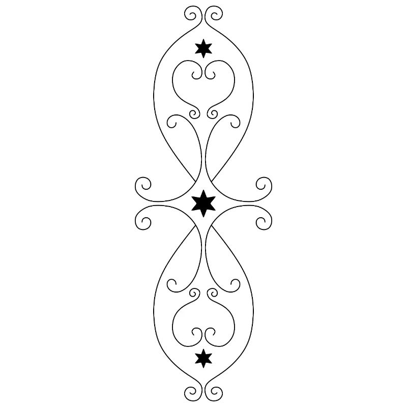 Symmetrical Star Pattern