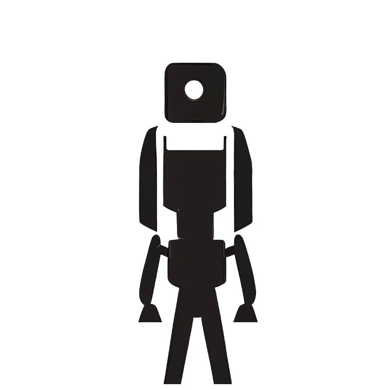 Roboter stilisiert