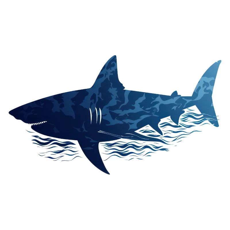 Requin Silhouette de requin
