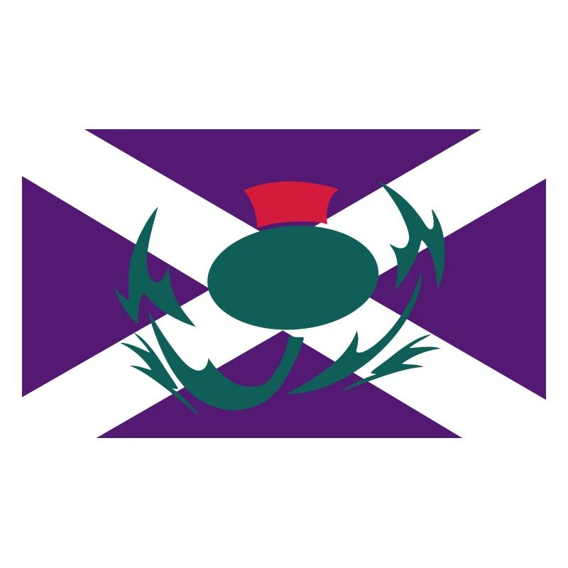 Scottish Flag Thistle