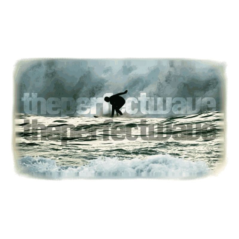 Surf sur la vague parfaite - The perfect wave