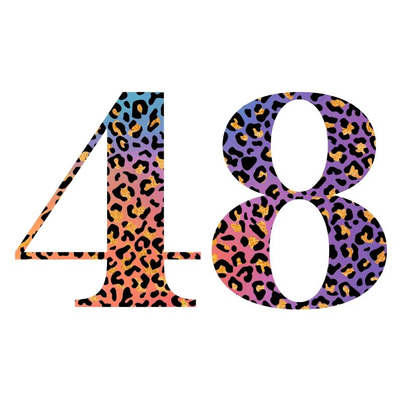 48th Birthday Leopard