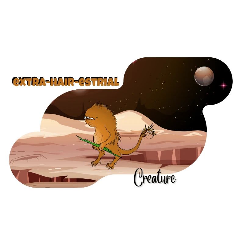 Créature horizontale extra-poilue