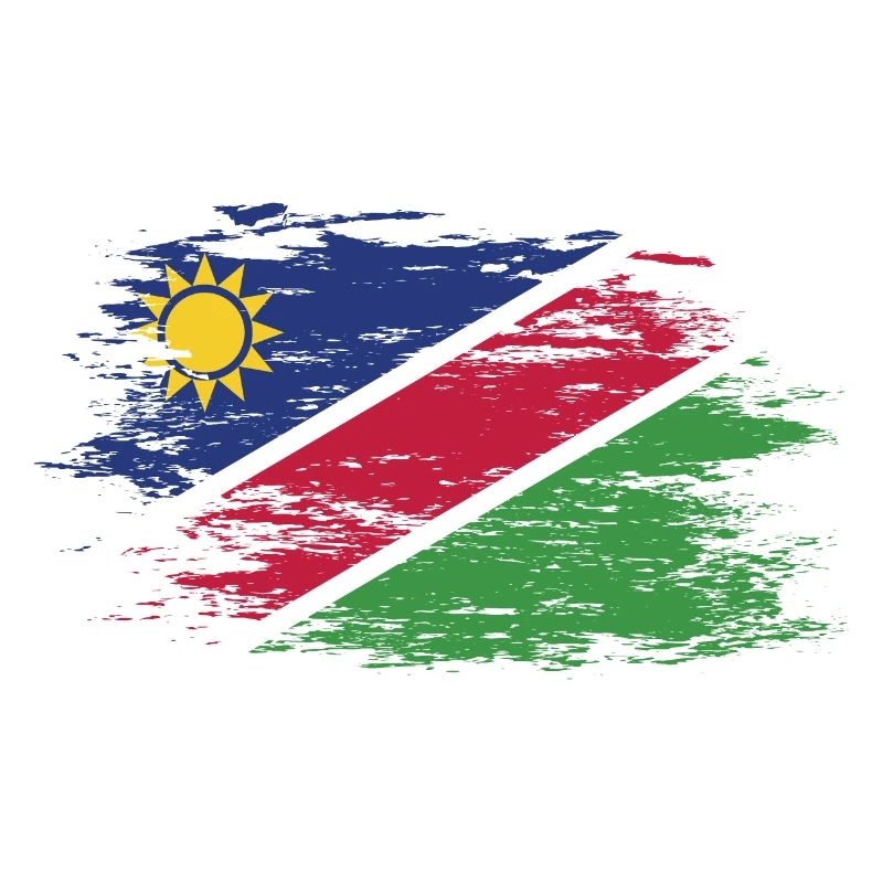 Namibia flag used