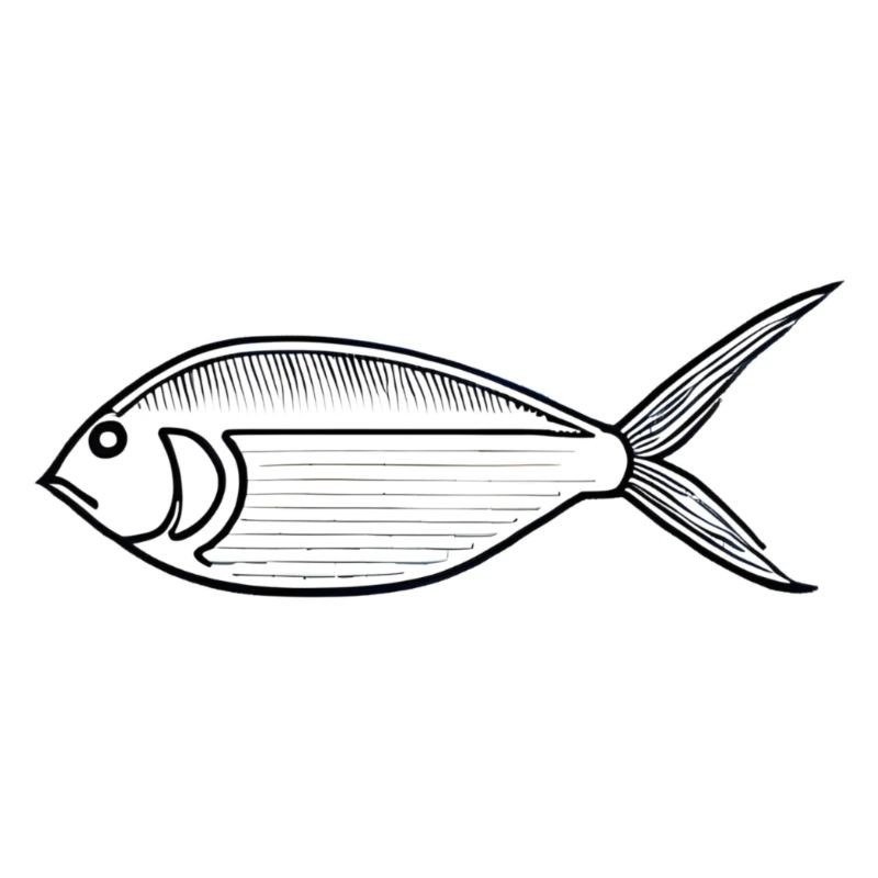 Eleganter Fisch Meeresbewohnner