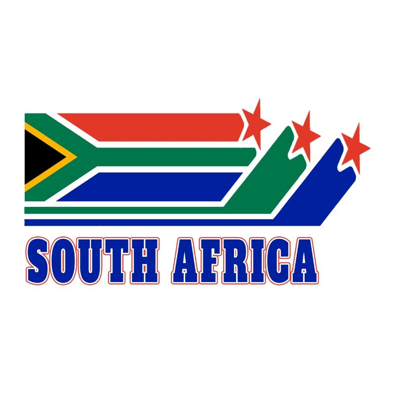 Drapeaux d'Afrique du Sud