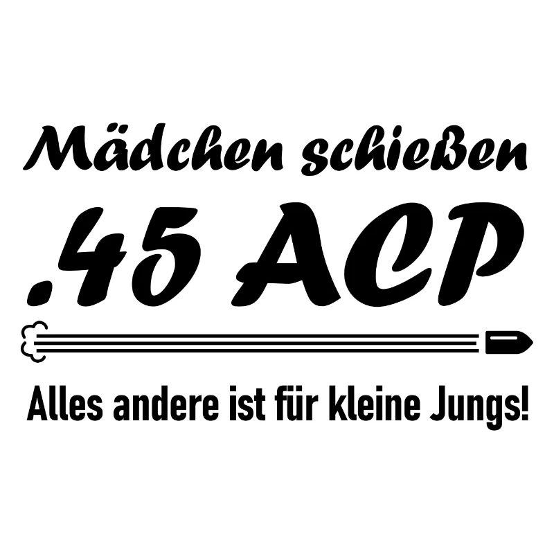 Mädchen schießen .45 ACP