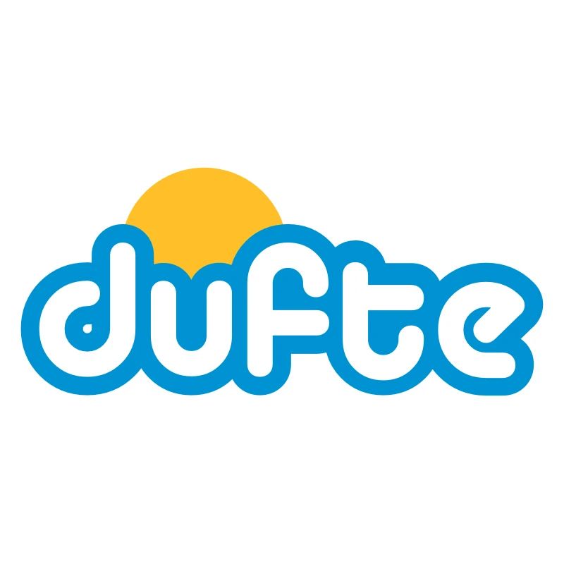 dufte Trucker Cap rot / blau