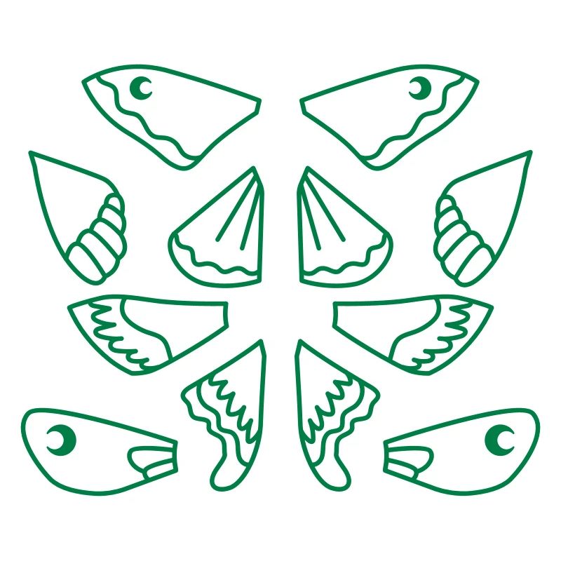 Sélection d’ailes de papillon de nuit