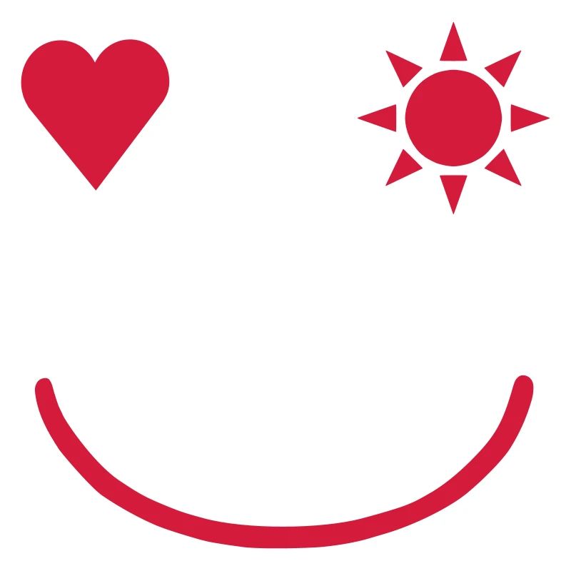 ★ Couleurs de conception modifiables ★ Visage souriant