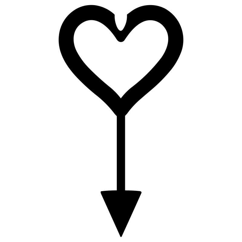 Flèche coeur