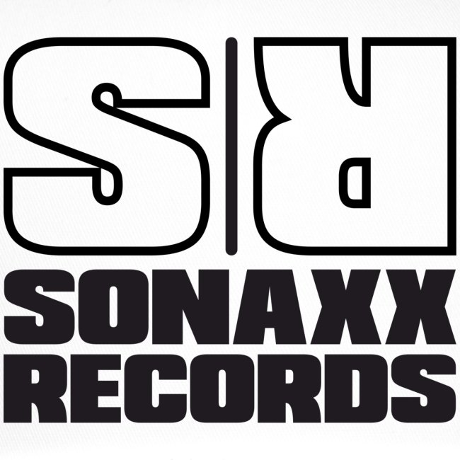 Sonaxx Records Logo schwarz (quadratisch)