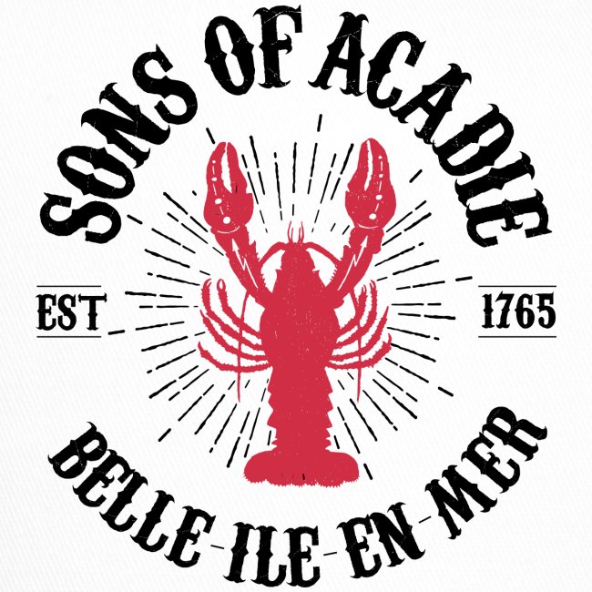 Sons of Acadie Homard Rouge et Noir