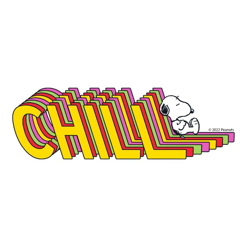 Peanuts Snoopy Chill