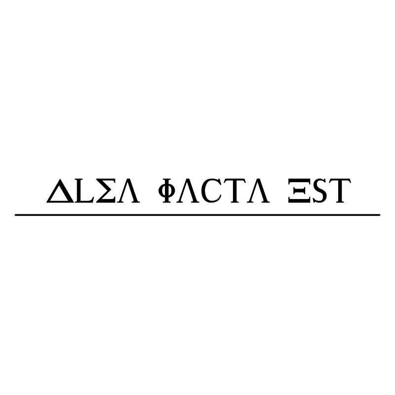 Alea iacta est - Design