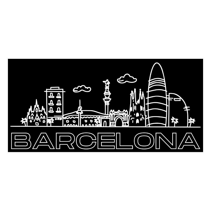 Barcelone - avec skyline