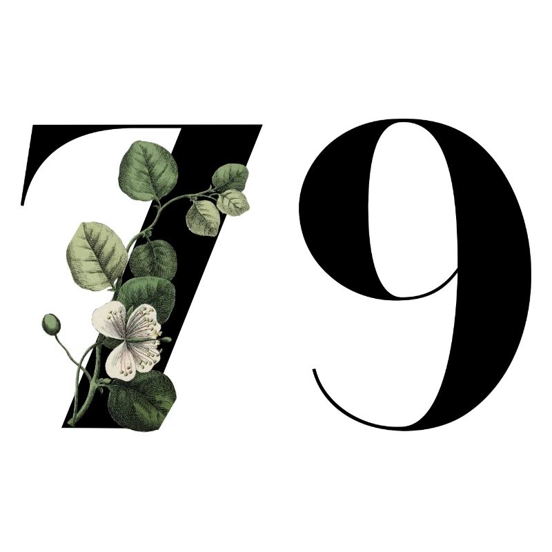 Nummer 79 Blumengrün - 79. Blumengeburtstag