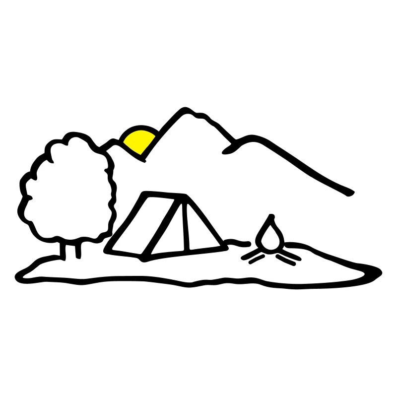 Camping, Natur