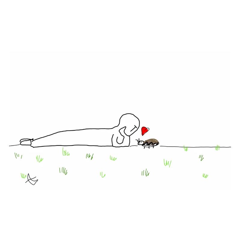 Käferchen mit Freund:in