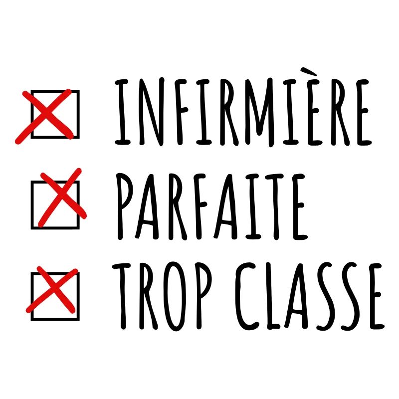 Infirmière parfaite et trop classe