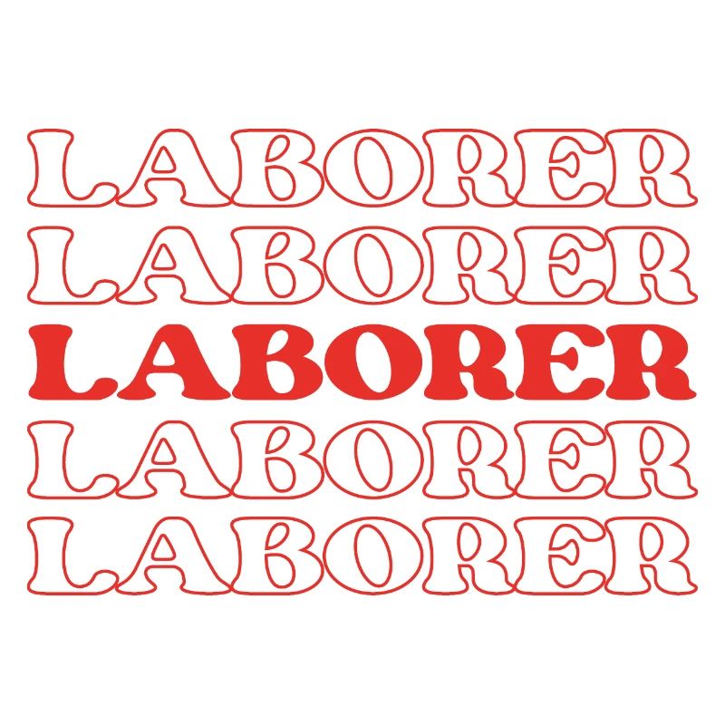 Laborer Worker Handyman Operative Workman