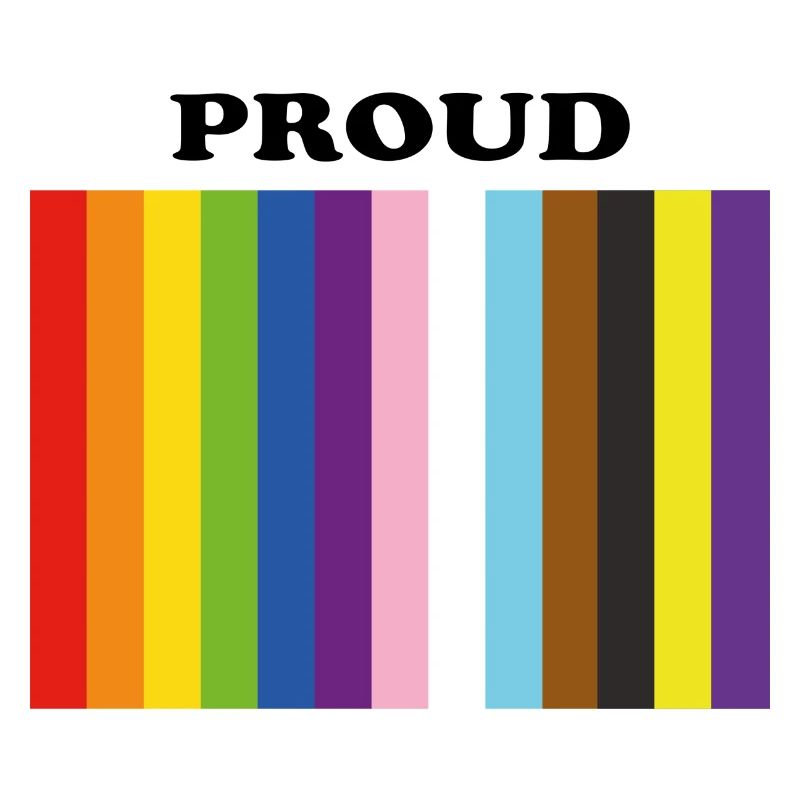 Couleurs de la fierté inclusive