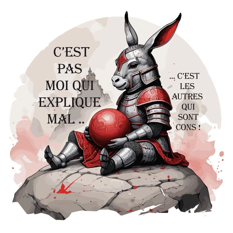 C'est pas moi qui explique mal, ... qui sont cons