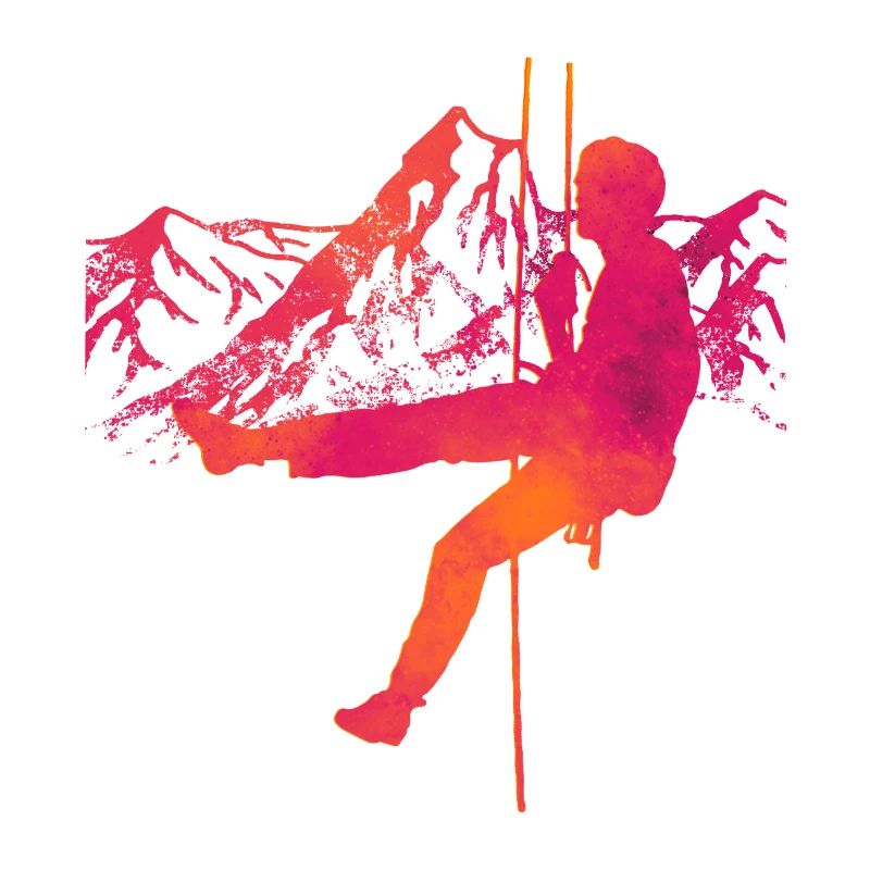 Escalade climb art grimpeuse / grimpeur