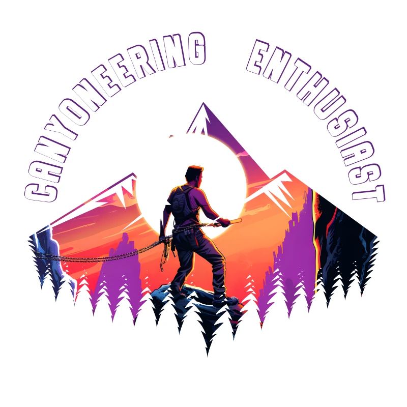 Canyoning enthusiast