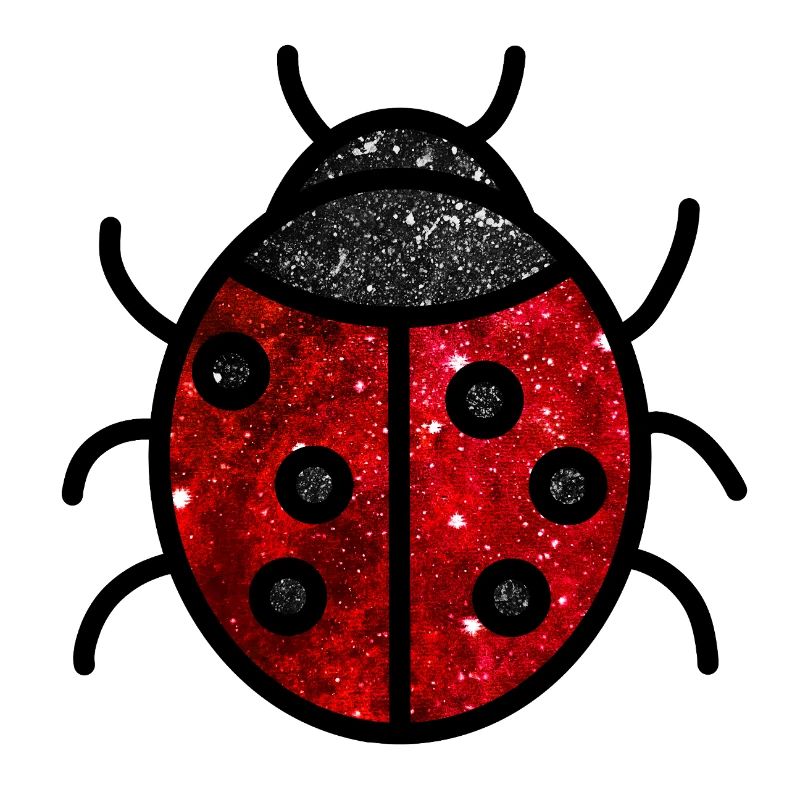 Kosmischer Marienkäfer