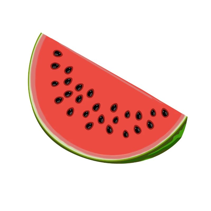 Watermelon with seeds