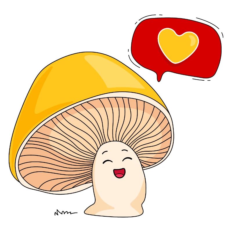 Pilz und Liebe
