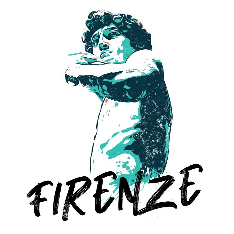 Illustration Sculpture David chef-d'œuvre Florence