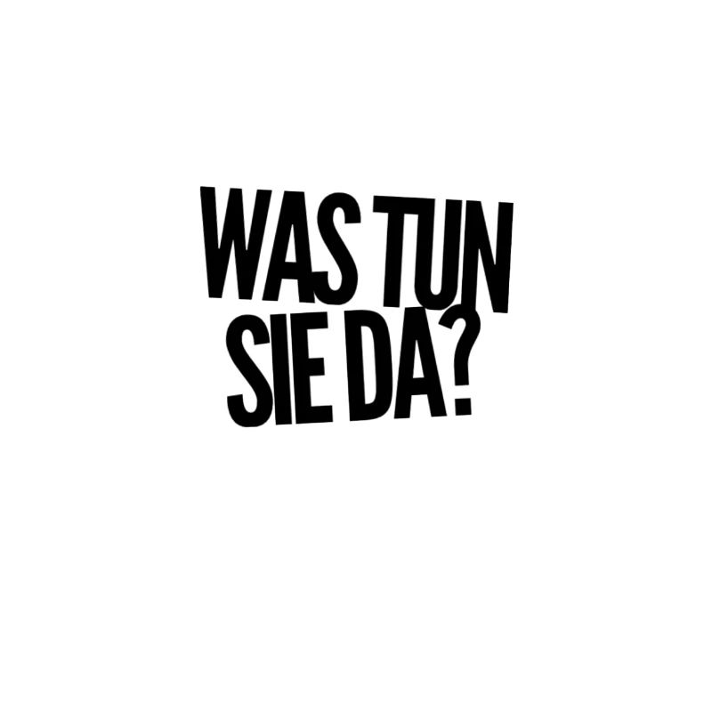 mir ist nicht klar, was sie da machen