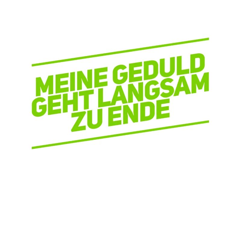 geduldig war gestern