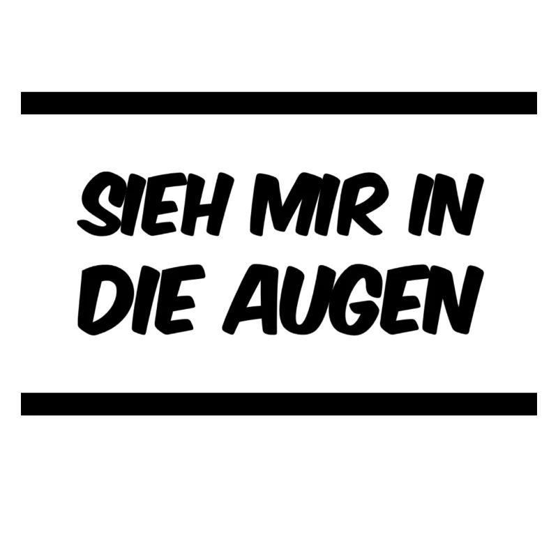 sieh mich bitte an