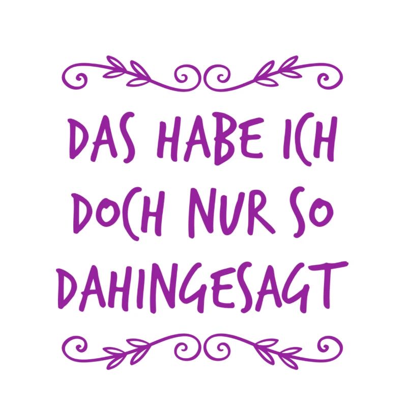 das war belanglos