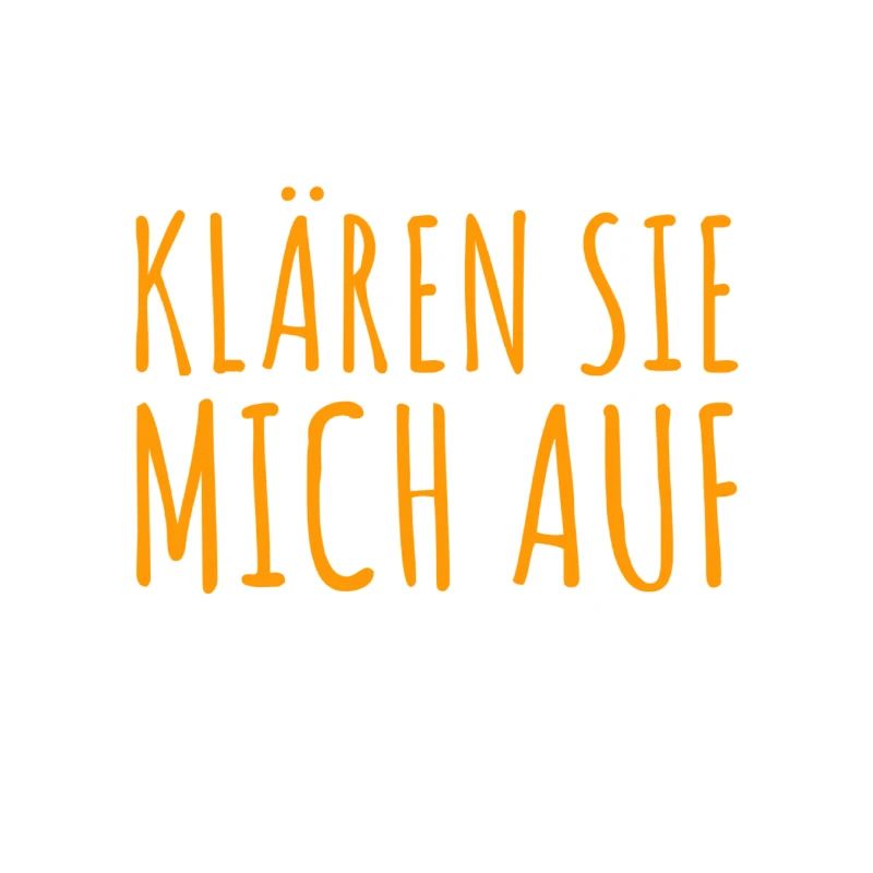 einfach mal aufklären