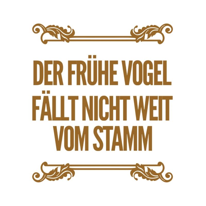 nicht weit vom Stamm