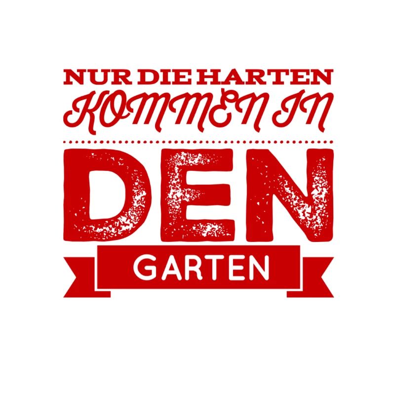 wer will in den Garten?