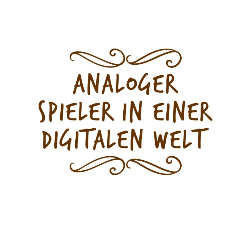 Analog is great