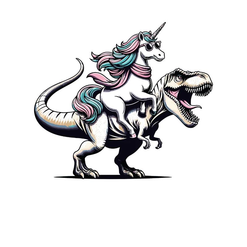 Unicorn Dinosaur Trending Fantasy Creature