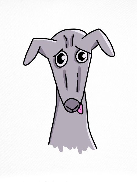 Witziger Greyhound